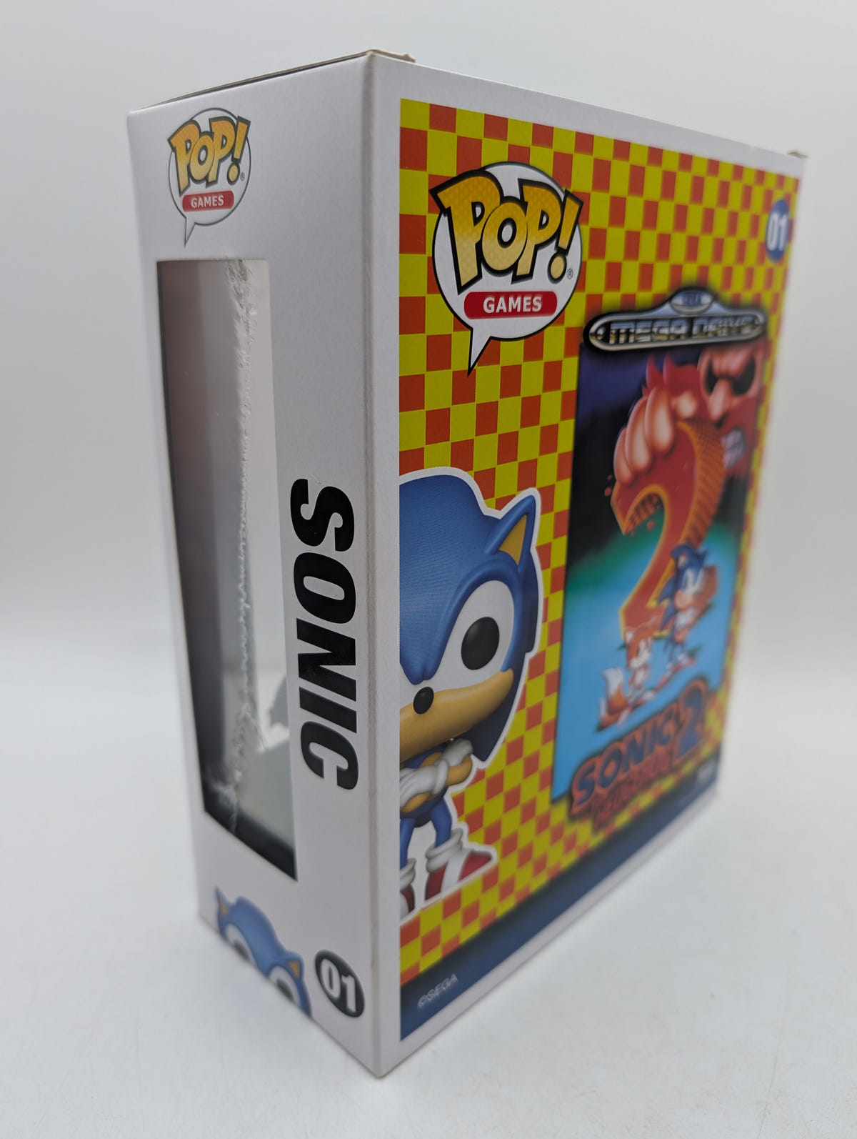 Funko Pop! Games Sonic The Hedgehog #01 Game Cover Special Edition Vinyl Figure, photo 4 image 4