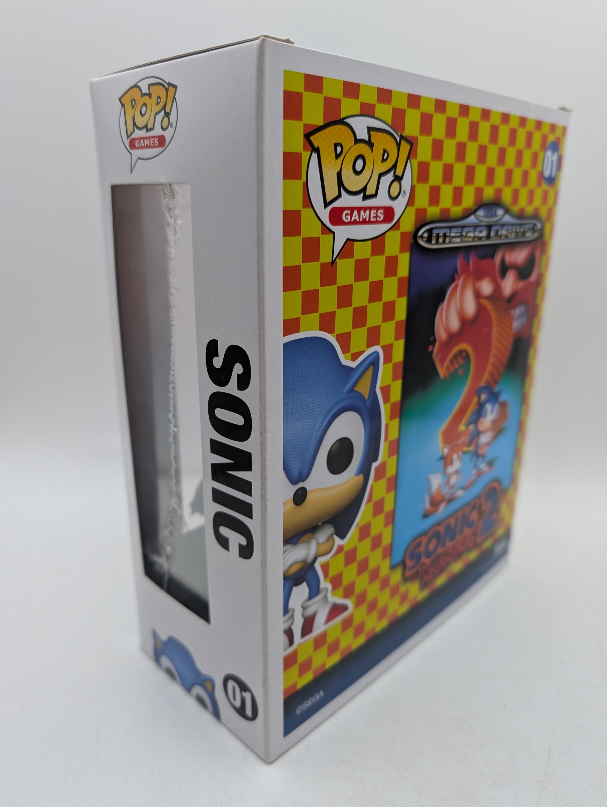 Funko Pop! Games Sonic The Hedgehog #01 Game Cover Special Edition Vinyl Figure image 4