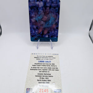 1995 Dynamic Rugby League S2 Megamorph Laurie Daley (Redemption + Megamorph) FRENLY BRICKS - Open 7 Days