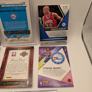 Philadelphia 76ers NBA Basketball Card Lot, Rookies, Patch, Auto, Graded FRENLY BRICKS - Open 7 Days