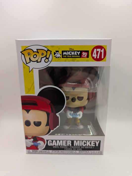 Gamer Mickey 471 ~ Disney: Mickey The True Original ~ 90 Years ~ Funko Pop Vinyl