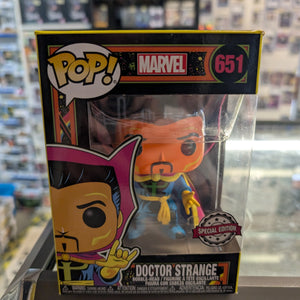 Marvel Doctor Strange Blacklight #651 Funko Pop Vinyl Figure NEW Special Edition FRENLY BRICKS - Open 7 Days