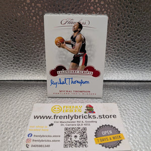 2018-19 Panini Flawless Mychal Thompson Auto /15 Legendary Scripts FRENLY BRICKS - Open 7 Days