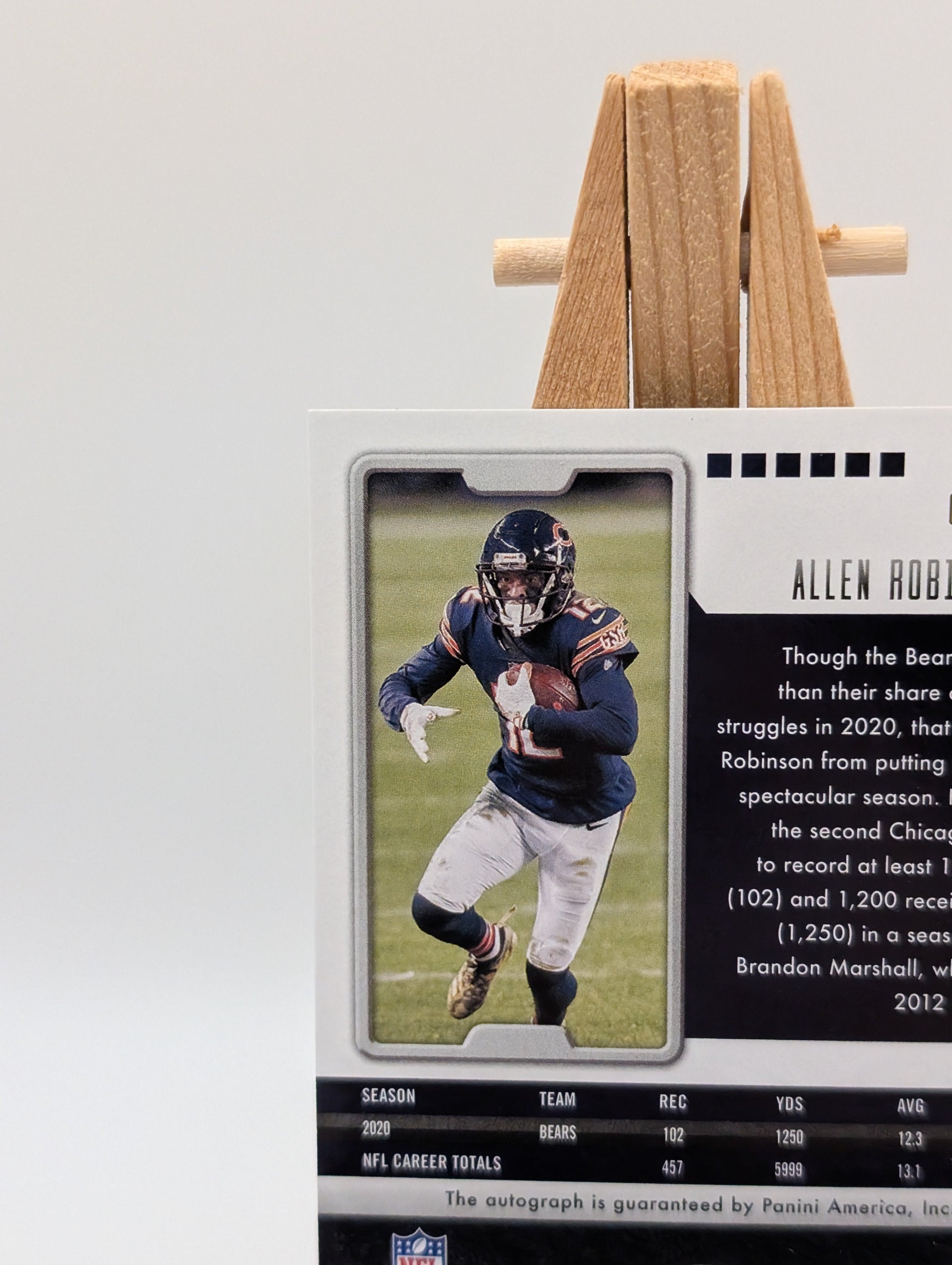 2021 Panini Playbook Allen Robinson II Green /10 Auto Short Print No. 16 Bears FRENLY BRICKS - Open 7 Days