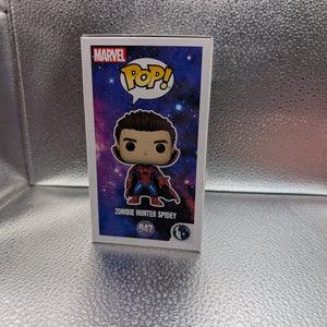 FUNKO Pop Vinyl Zombie Hunter Spidey #947 FRENLY BRICKS - Open 7 Days