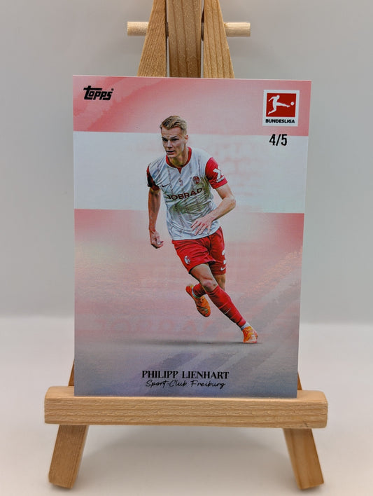 2026 Topps Bundesliga Phillip Lienhart 4/5 Soccer FRENLY BRICKS - Open 7 Days