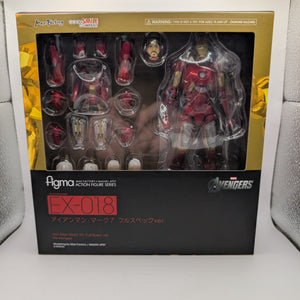 Figma Iron Man Mark 7 VII Ex-018 Full Spec Version Diecast Max Factory FRENLY BRICKS - Open 7 Days