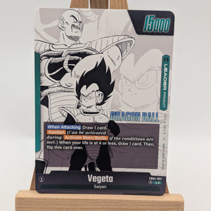 Vegeta FB04-051 GOLD Alt Art Manga Booster Leader SB01 Dragon Ball Fusion World FRENLY BRICKS - Open 7 Days
