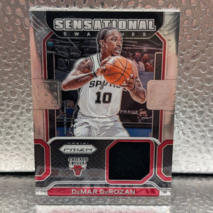 2021-22 Panini Prizm Sensational Swatches DeMar DeRozan #SW-DMD FRENLY BRICKS - Open 7 Days