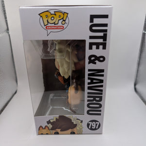 Funko Pop - Lute and Navirou 797 - Monster Hunter Stories - Pop Animation FRENLY BRICKS - Open 7 Days