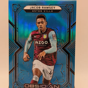 2021-22 Obsidian Electric Etch Neon Blue Flood 11/12 Jacob Ramsey Rookie RC 16gj