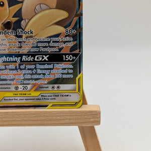 Pokemon Card Raichu & Alolan Raichu GX 54/236 Tag Team NM FRENLY BRICKS - Open 7 Days