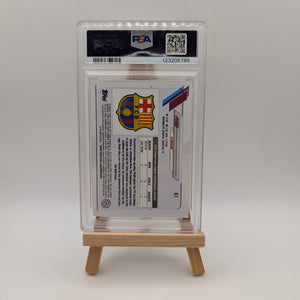 2020 Topps Chrom UCL Pedri Pink Wave Refractor #61 PSA 9 Mint RC FRENLY BRICKS - Open 7 Days