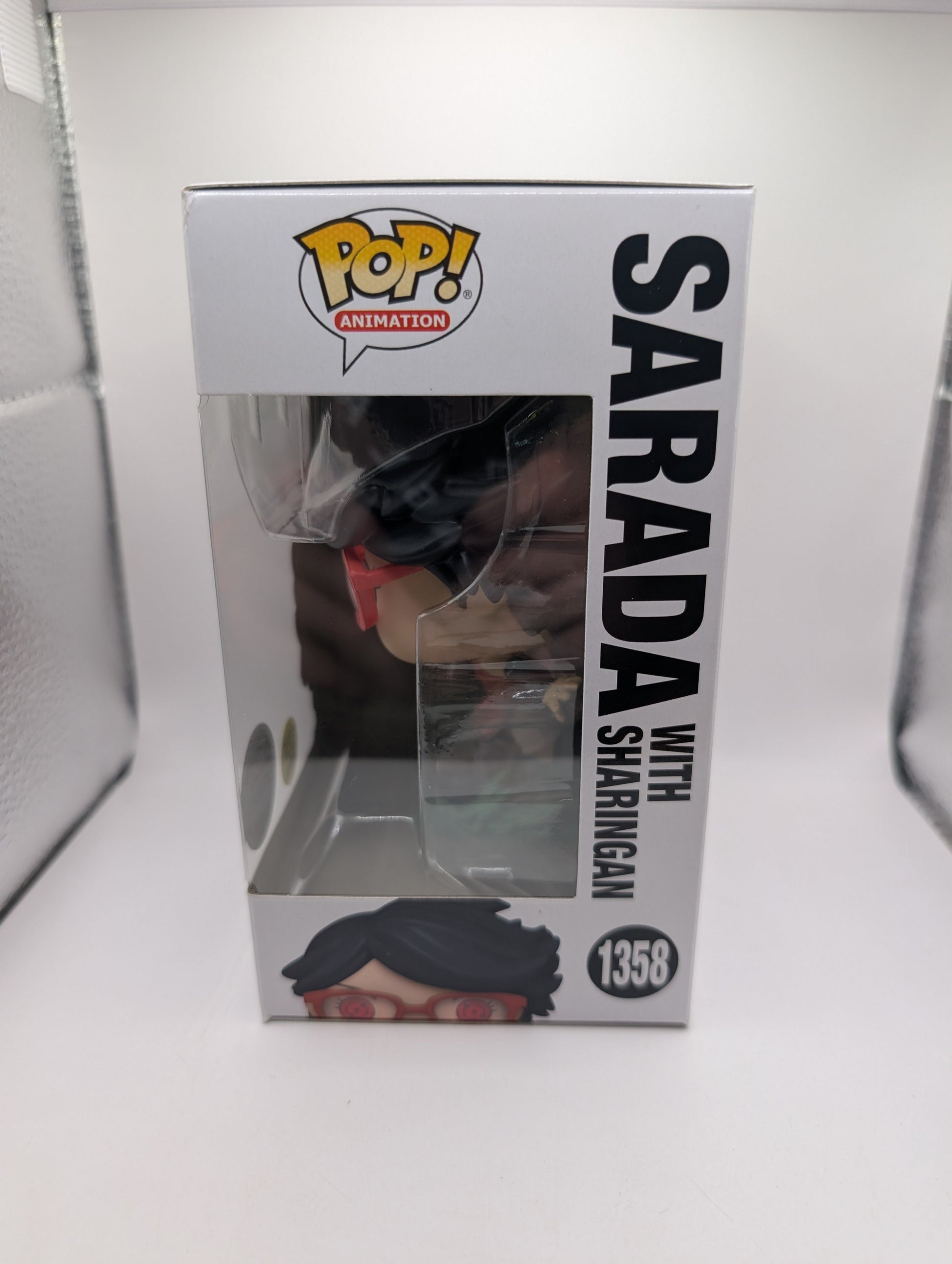 Animation Funko Pop - Sarada with Sharingan (Glow) - Boruto -No. 1358 FRENLY BRICKS - Open 7 Days