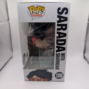 Animation Funko Pop - Sarada with Sharingan (Glow) - Boruto -No. 1358 FRENLY BRICKS - Open 7 Days
