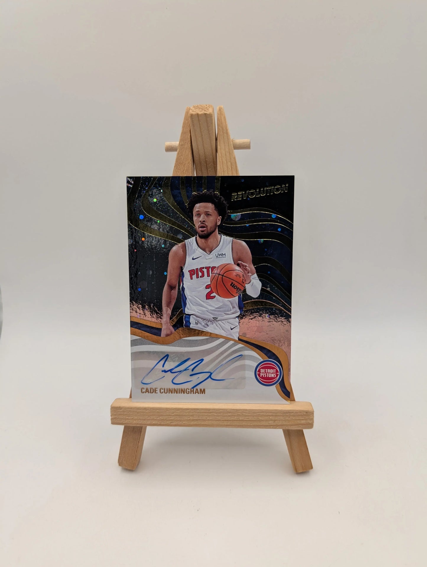 Cade Cunningham 2024-25 Panini Revolution - Cosmo /35 Auto Pistons SSP HIT FRENLY BRICKS - Open 7 Days
