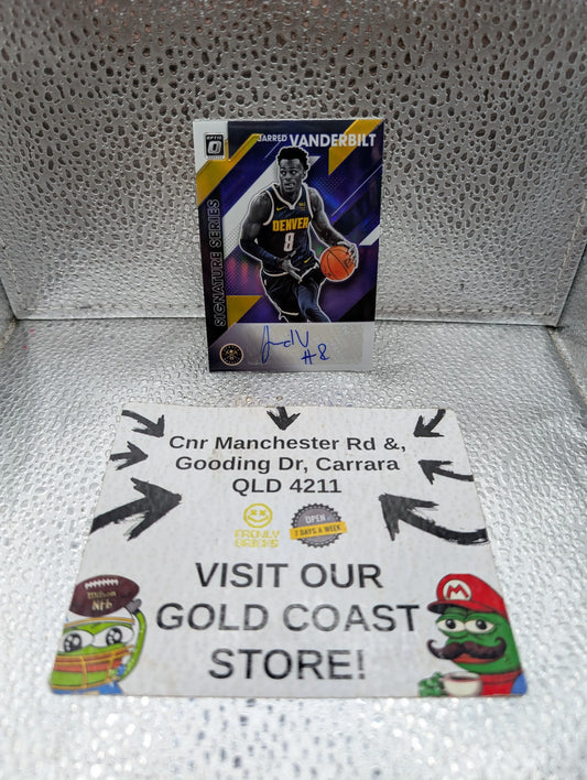 JARRED VANDERBILT 2019-20 OPTIC SIG SERIES AUTO FRENLY BRICKS - Open 7 Days