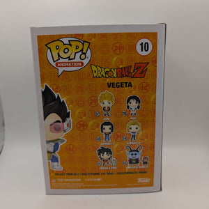 Funko Pop Dragon Ball Z Vegeta Silver Chrome Exclusive 25th #10 FRENLY BRICKS - Open 7 Days