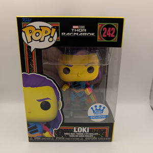 Loki Funko Pop Vinyl #242 Blacklight Exclusive Thor 3: Ragnarok FRENLY BRICKS - Open 7 Days