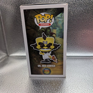 FUNKO Pop Vinyl DR. Neo Cortex #532 FRENLY BRICKS - Open 7 Days