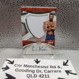 2023 Panini Crown Royale - Calvin Rattar - UFC AUTO PATCH /99 FRENLY BRICKS - Open 7 Days