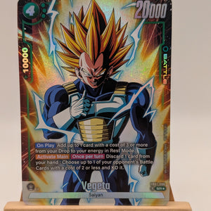 Dragon Ball Super Card Game Vegeta(Parallel) FB01-096 Awakened Pulse NM/M FRENLY BRICKS - Open 7 Days