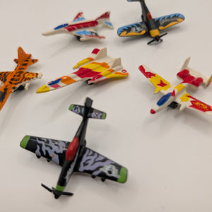 Vintage 1988 Matchbox Ring Raiders Skull Squadron Micro Machine Toy Airplanes LOT FRENLY BRICKS - Open 7 Days
