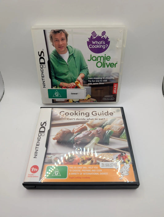 NINTENDO DS Cooking Cook Game Lot x 2 Games - Includes Manuals, Tested, Pal Working FRENLY BRICKS - Open 7 Days