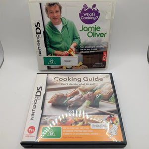 NINTENDO DS Cooking Cook Game Lot x 2 Games - Includes Manuals, Tested, Pal Working FRENLY BRICKS - Open 7 Days