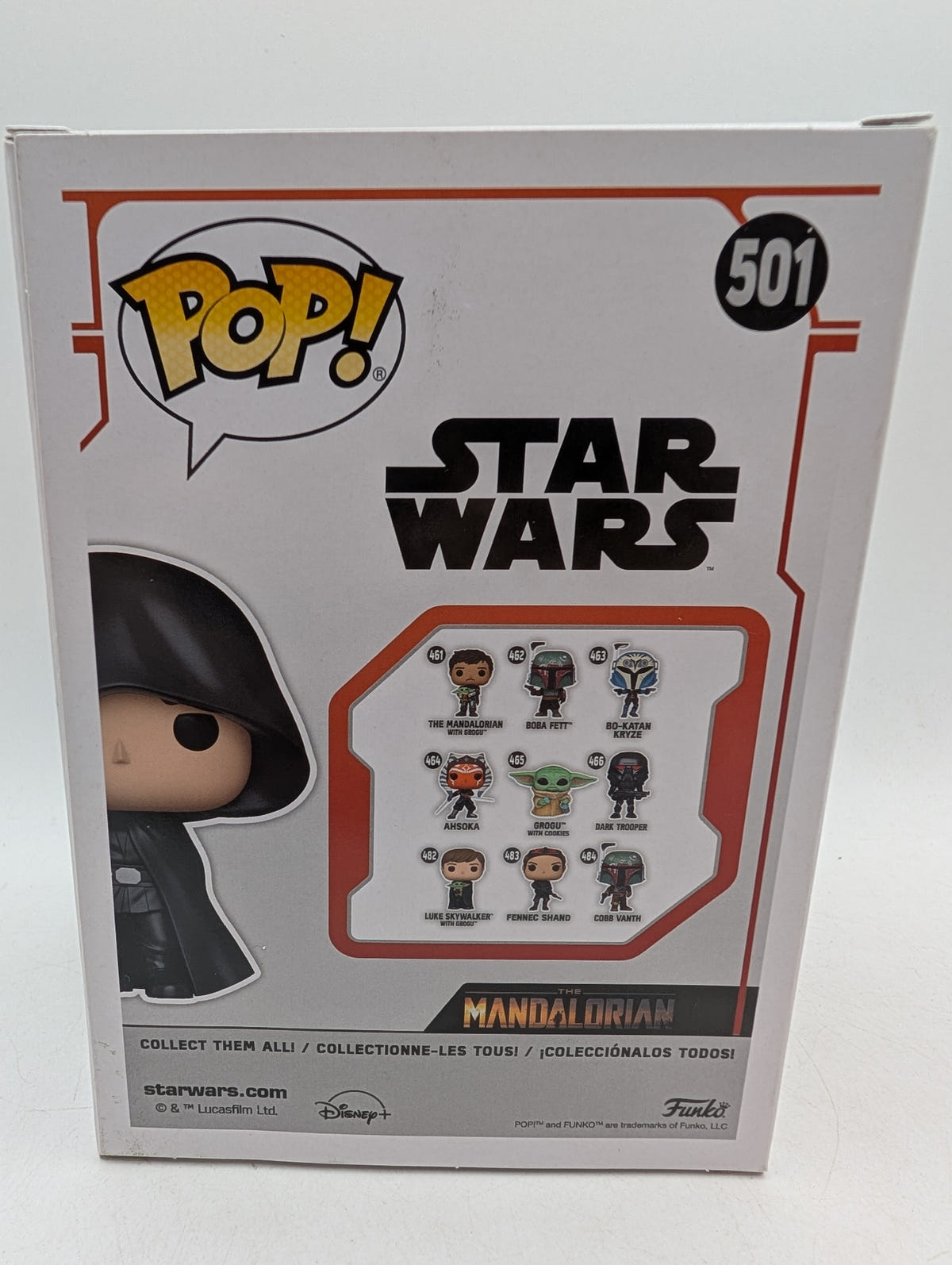 Funko Pop! Star Wars Luke Skywalker #501 Glow In The Dark GITD Special Edition, photo 5 image 5