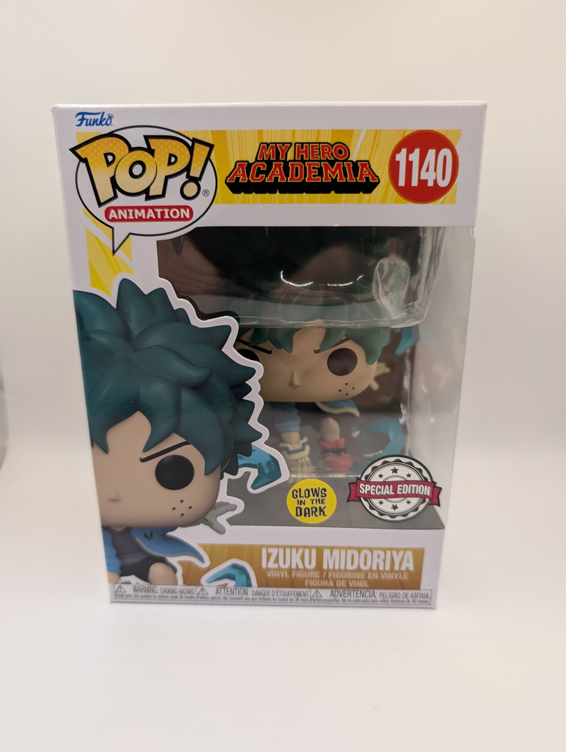 Izuku Midoriya GLOW MHA SE 1140 Funko Pop Vinyl FRENLY BRICKS - Open 7 Days