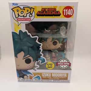 Izuku Midoriya GLOW MHA SE 1140 Funko Pop Vinyl FRENLY BRICKS - Open 7 Days