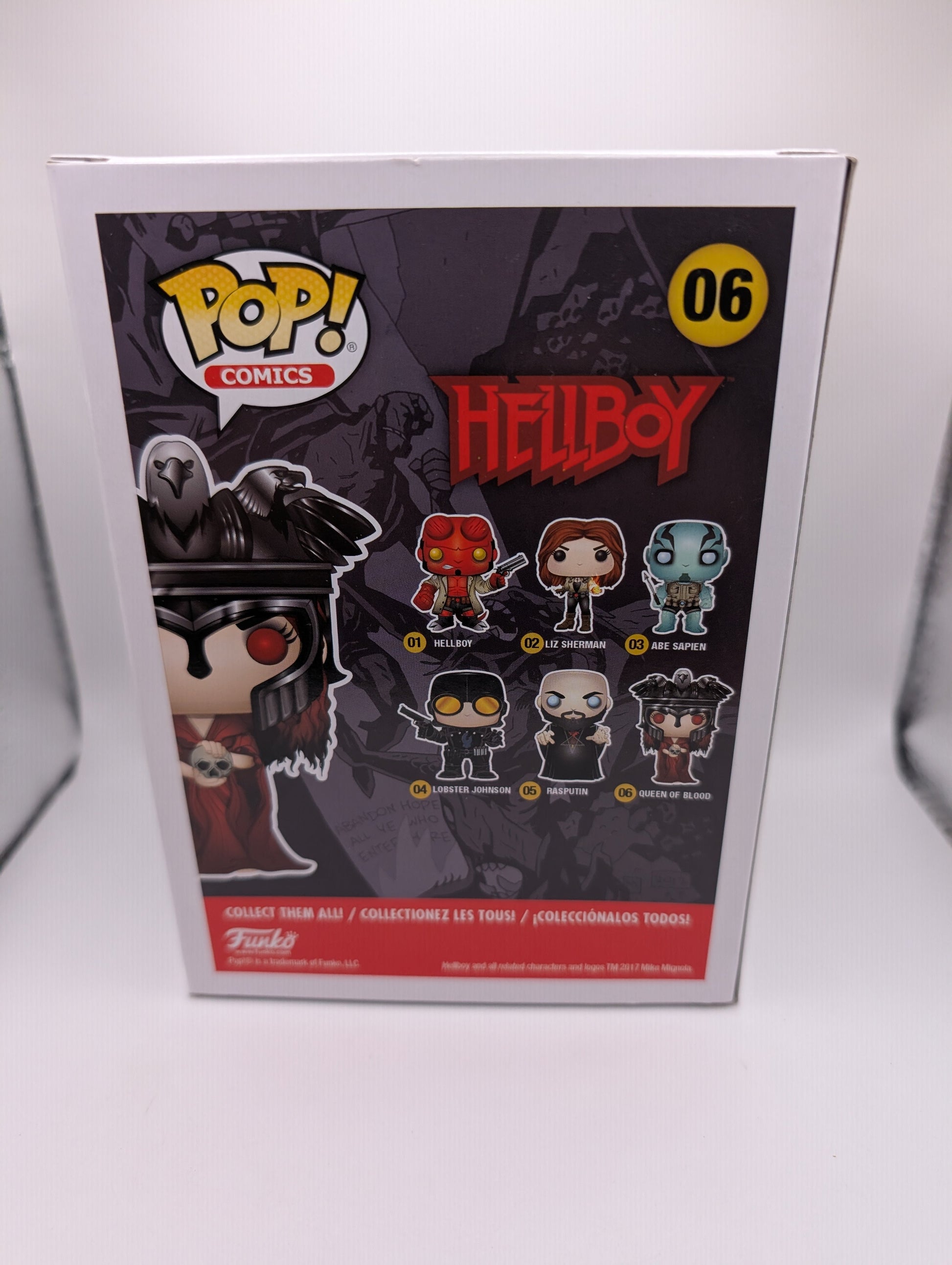Comics Funko Pop - The Queen of Blood - Hellboy - No. 06 FRENLY BRICKS - Open 7 Days