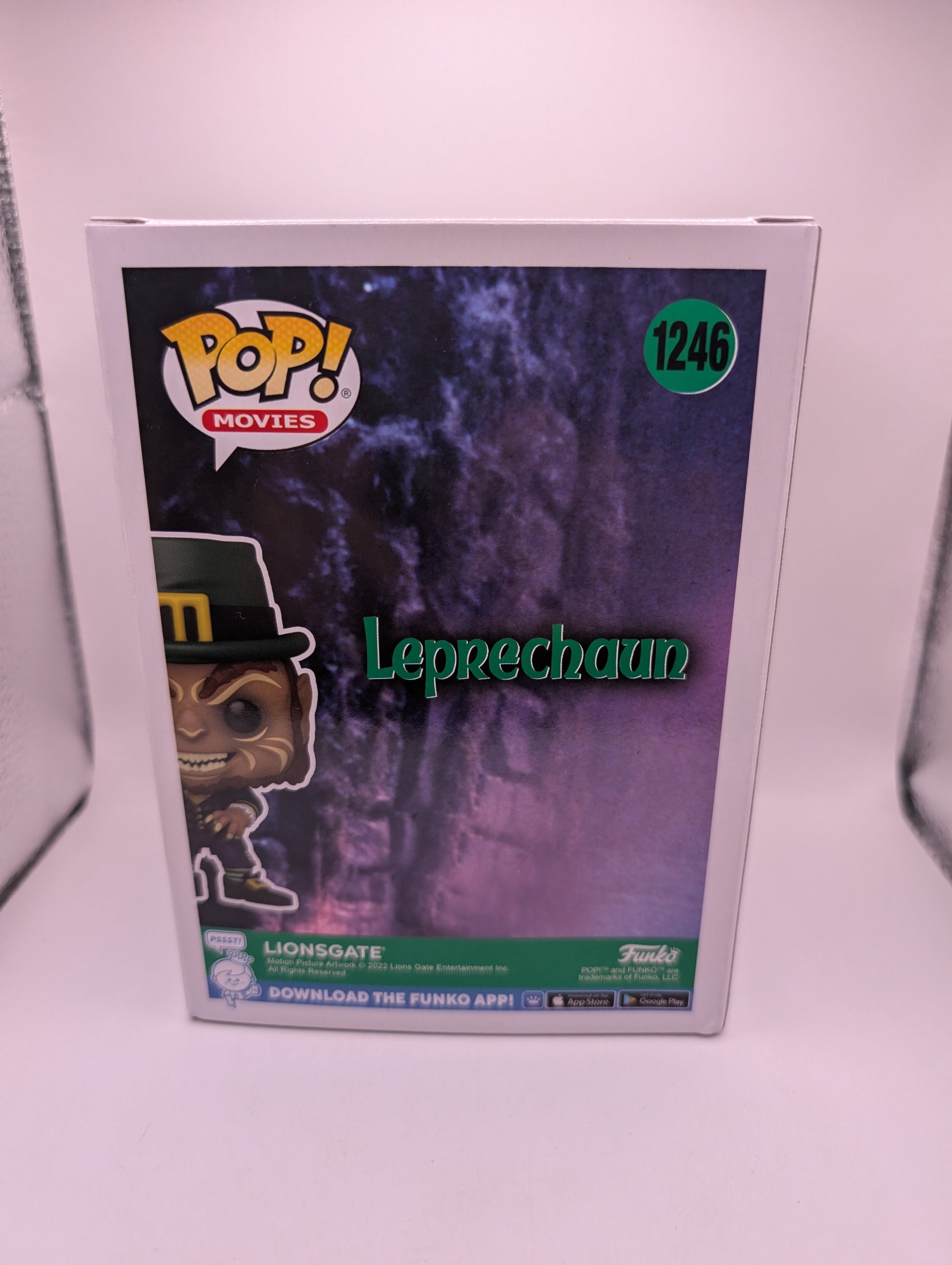 Funko Pop Vinyl 1246 Leprechaun Movies GITD Exclusive FRENLY BRICKS - Open 7 Days