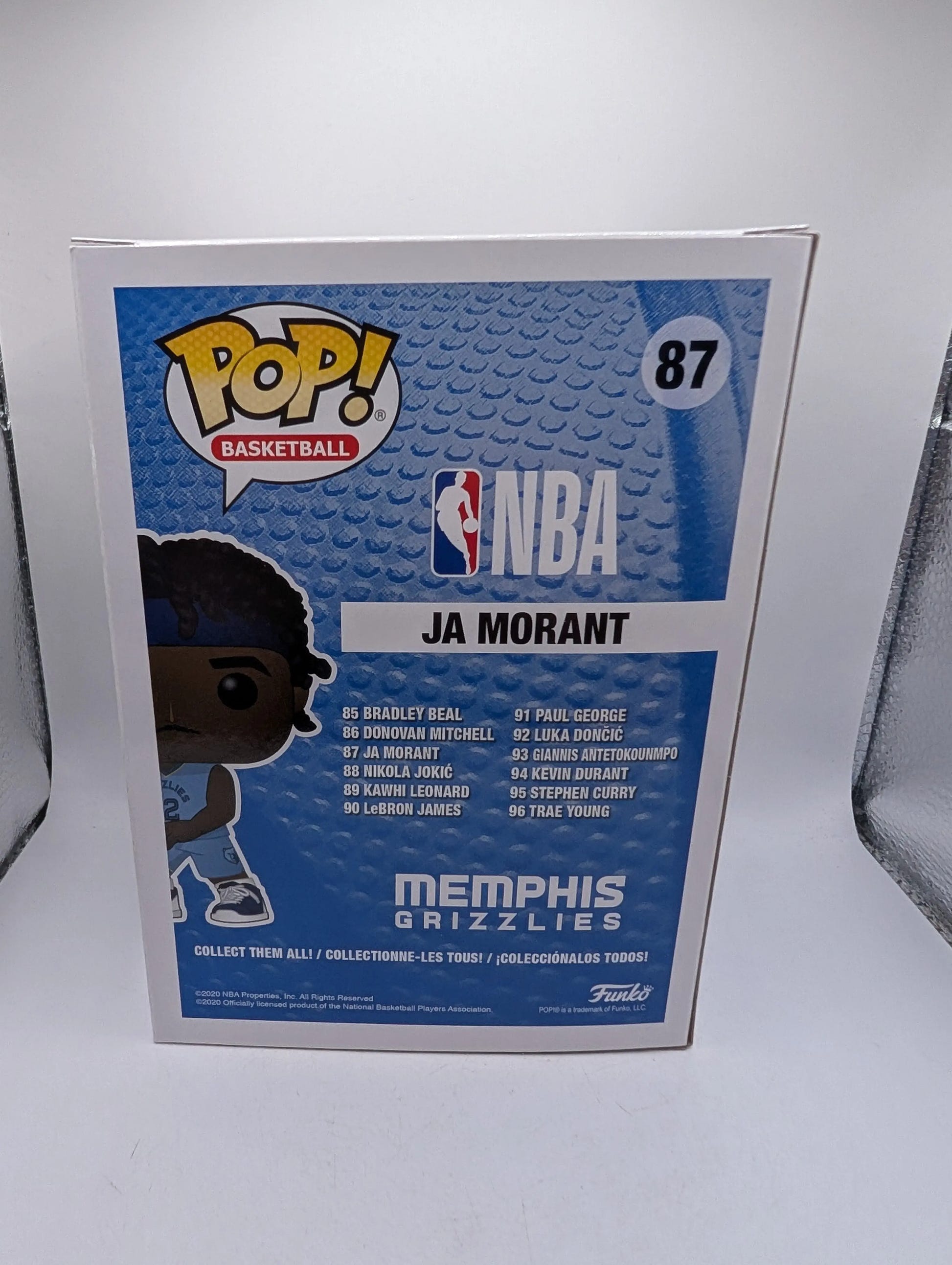 Ja Morant Memphis Grizzlies #87 NBA Funko POP!, photo 3 image 3