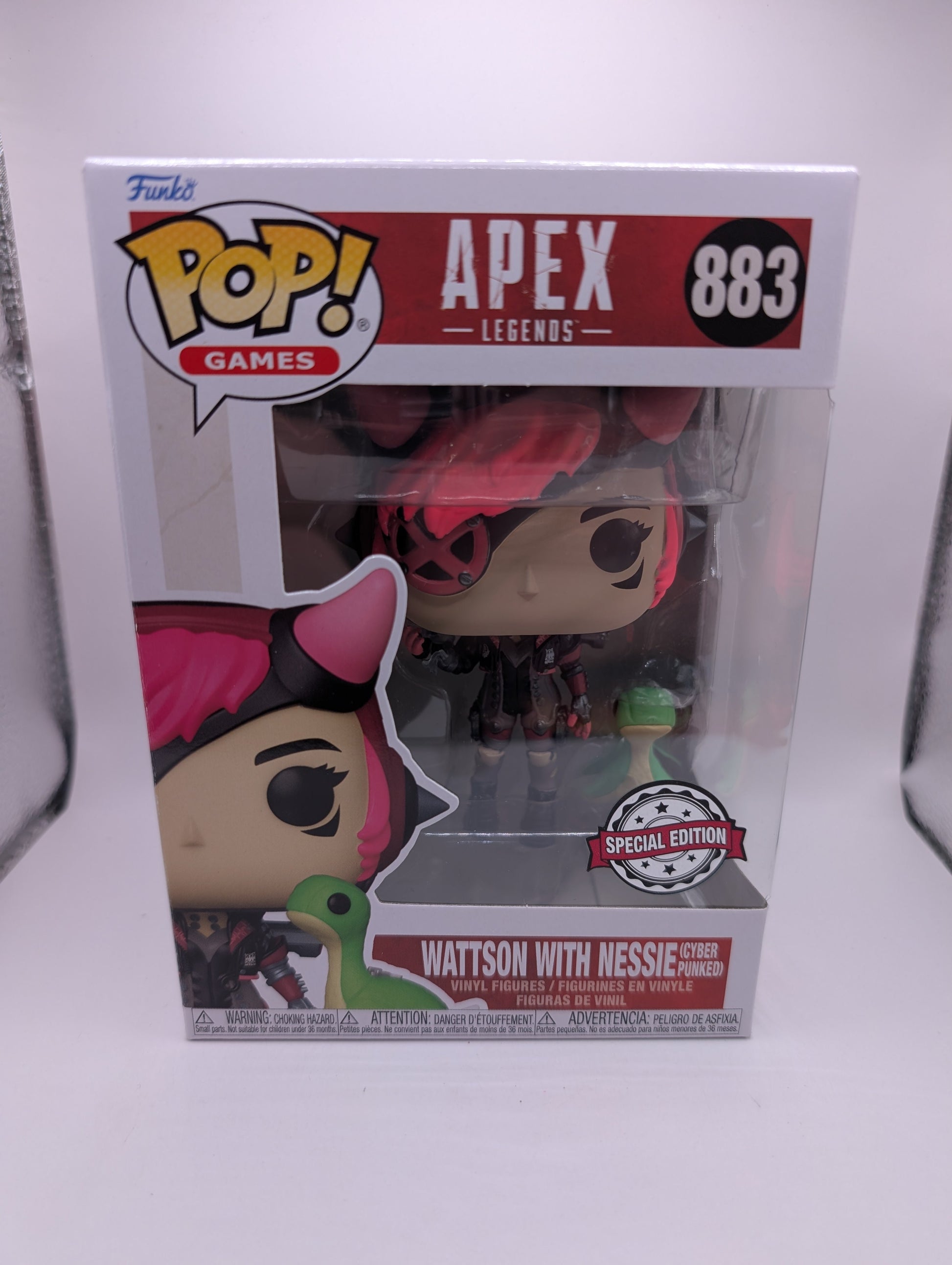 Funko Pop! Games: Apex - WATSON With NESSIE (Cyber Punked) #883 FRENLY BRICKS - Open 7 Days