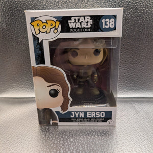 FUNKO Pop Vinyl Jyn Erso Star Wars #138 FRENLY BRICKS - Open 7 Days