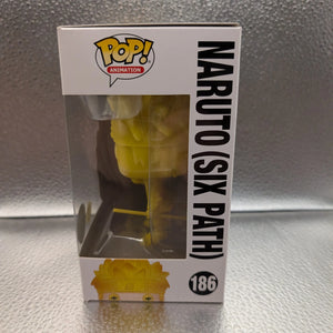 POP! ANIMATION NARUTO SHIPPUDEN NARUTO SIX PATH YELLOW GLOW #186 FRENLY BRICKS - Open 7 Days