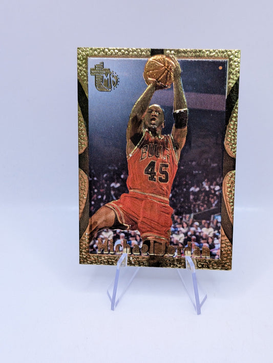 1994-95 Topps Embossed - Michael Jordan #121 Golden Idol FRENLY BRICKS - Open 7 Days