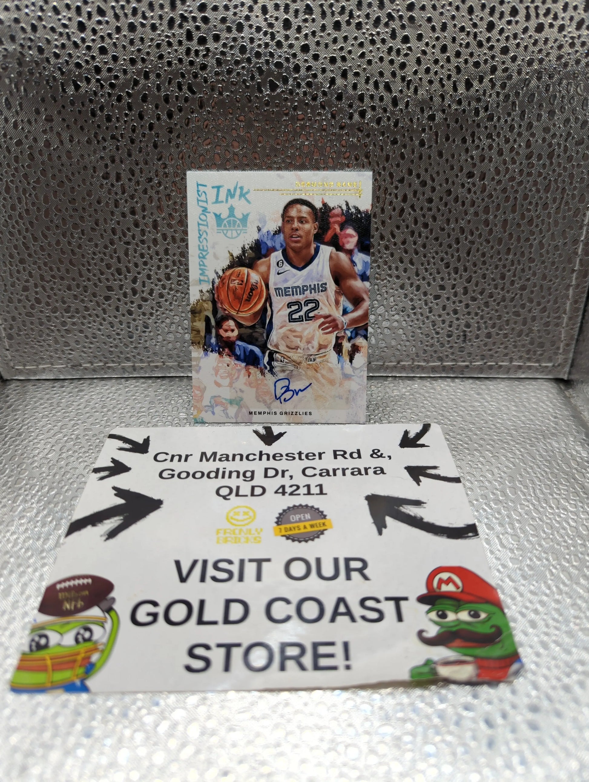 2022-23 Panini Court Kings DESMOND BANE /75 Impressionist Ink AUTO FRENLY BRICKS - Open 7 Days