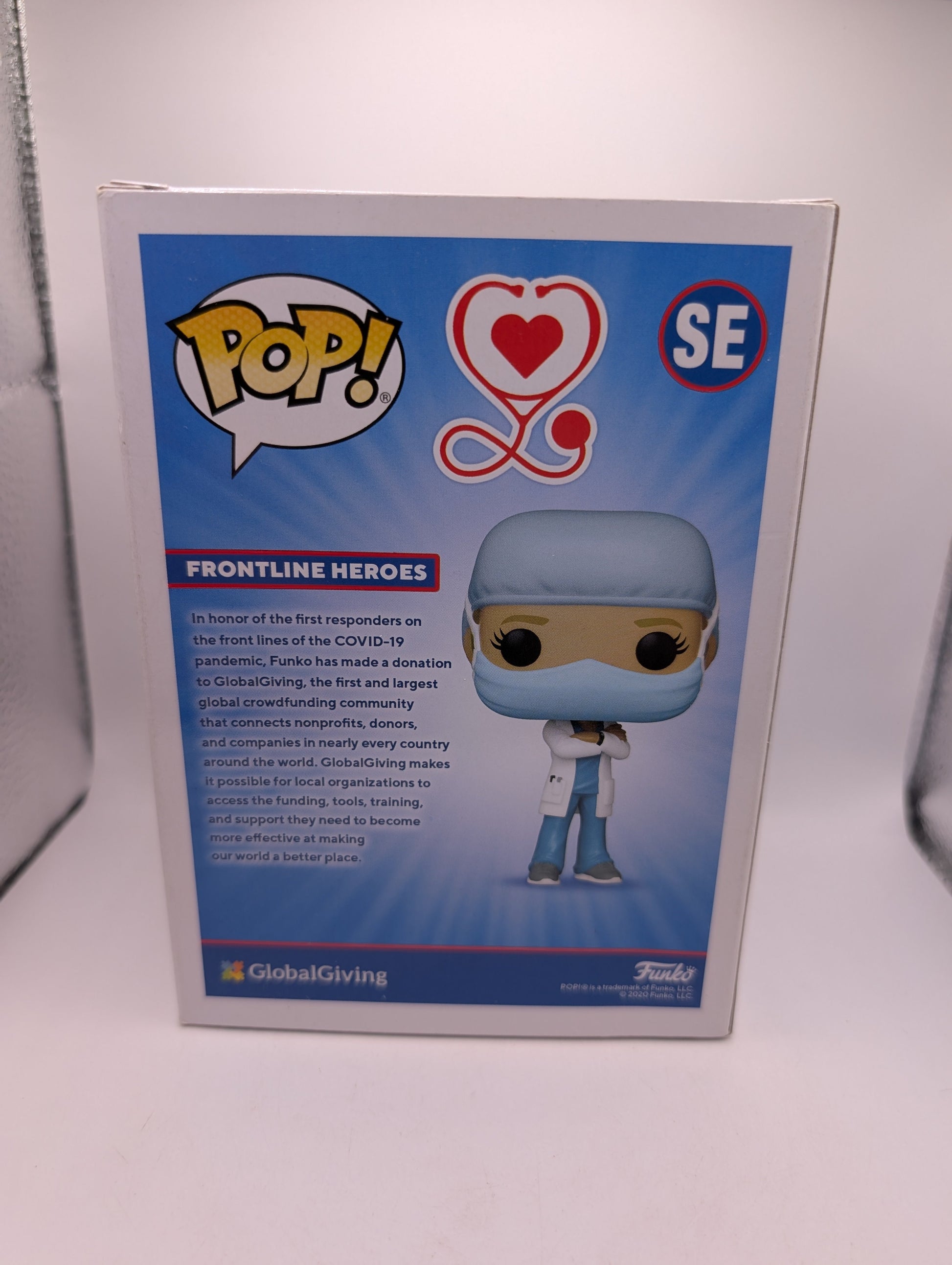 Frontline Heroes Hospitals SE Special Edition Funko Pop Vinyl FRENLY BRICKS - Open 7 Days