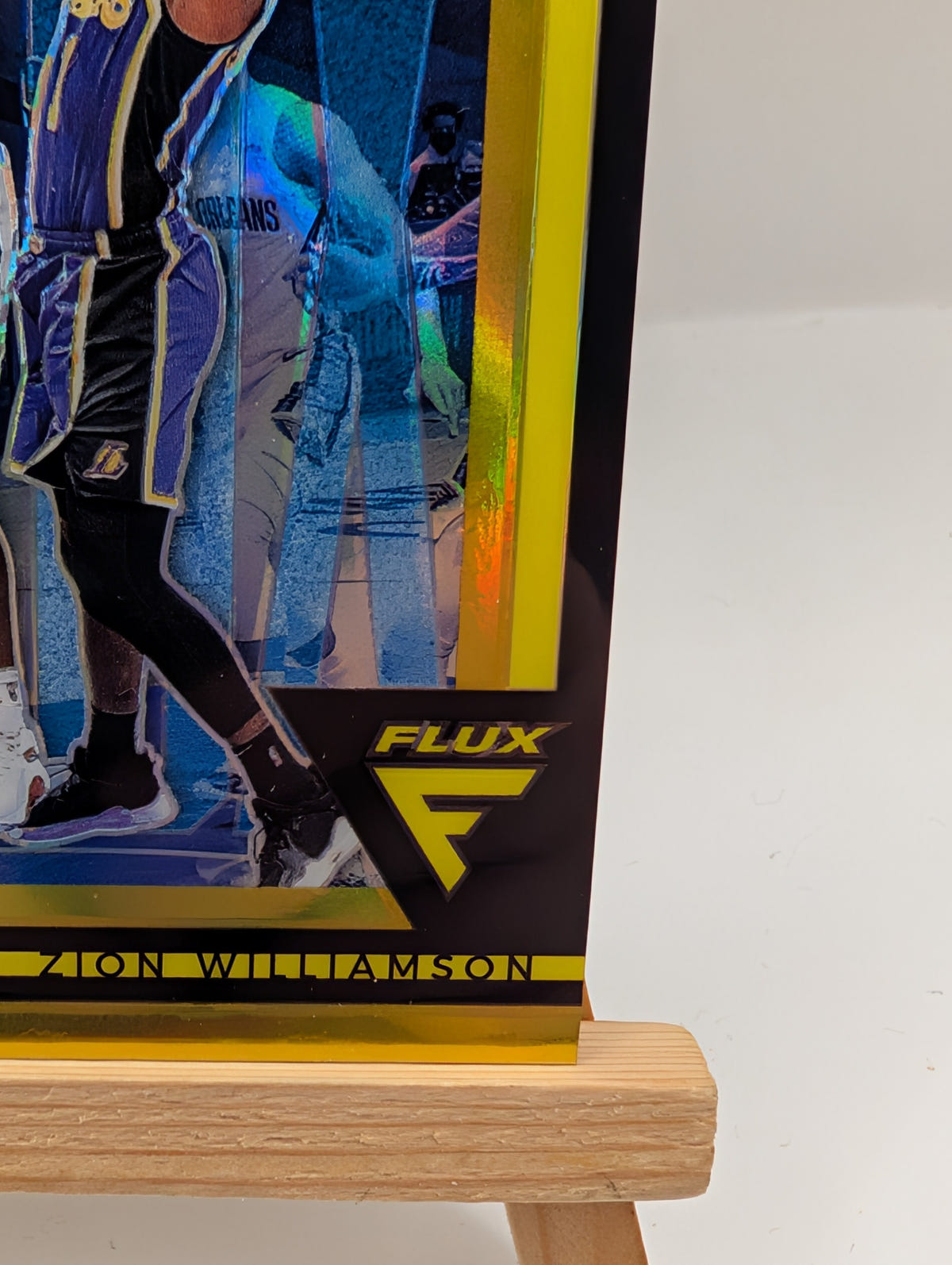 2020-21 Panini Flux #1 D Lux Zion Williamson Gold Prizm /10 Pelicans FRENLY BRICKS - Open 7 Days image 5