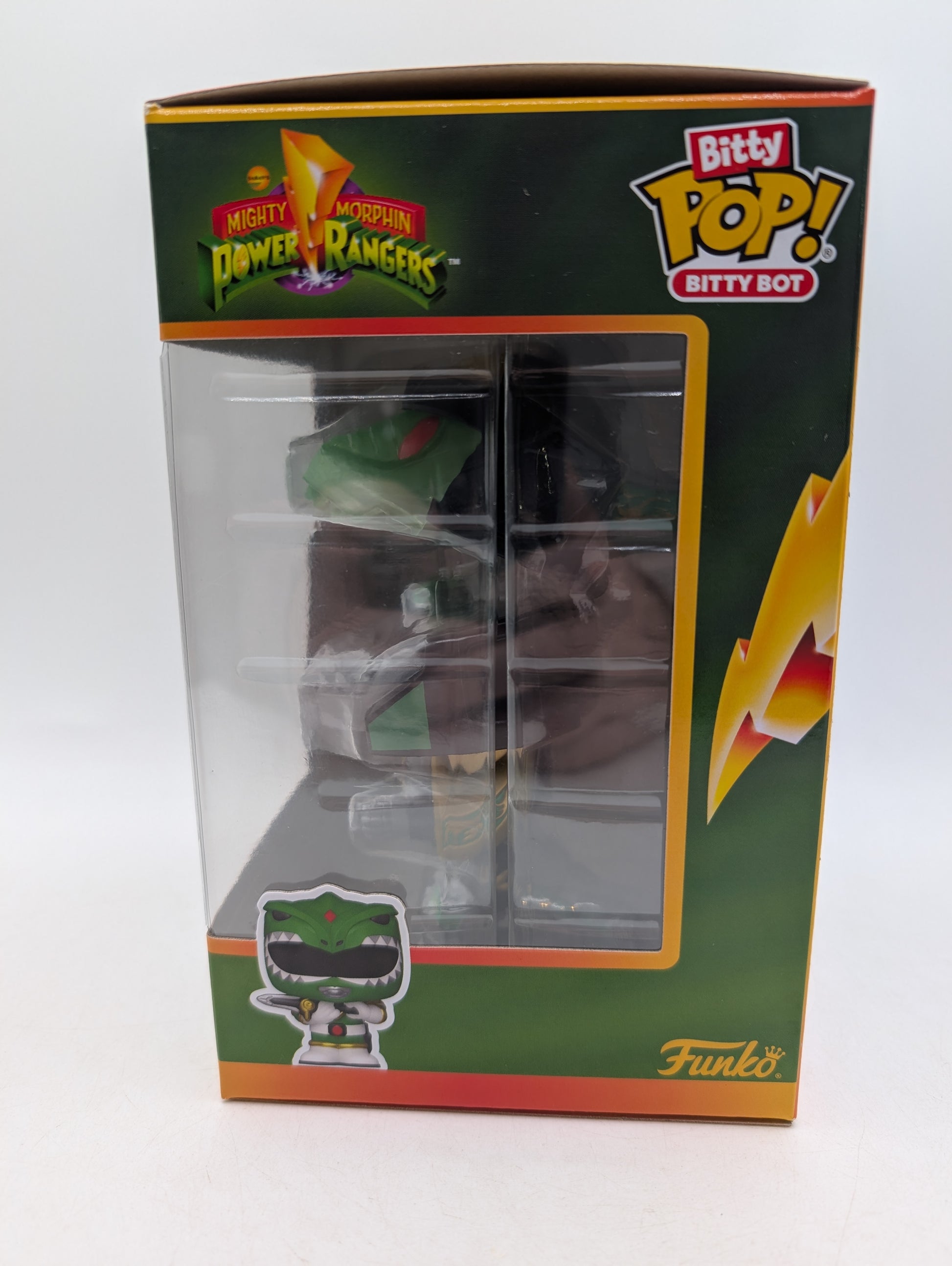 Bitty POP! Mighty Morphin Power Rangers Dragonzord with Green Ranger 2Pc image 3
