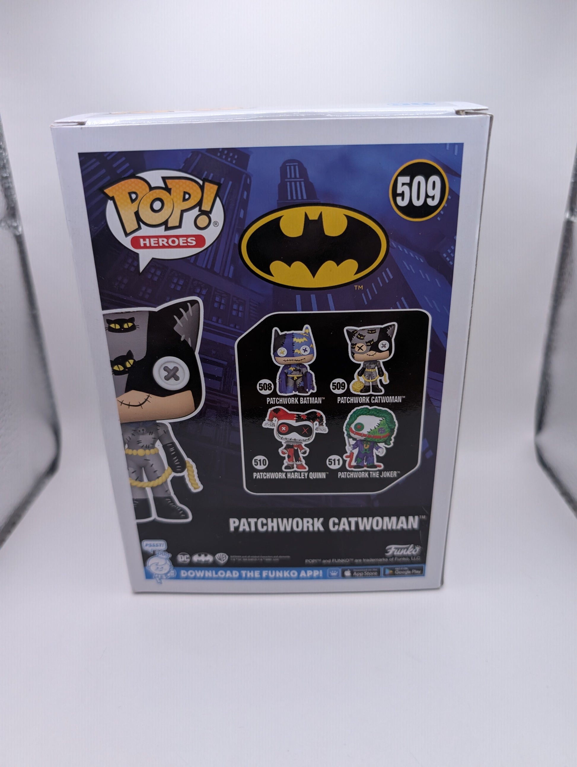 DC Comics Batman Patchwork Catwoman Funko POP! Vinyl 509 FRENLY BRICKS - Open 7 Days