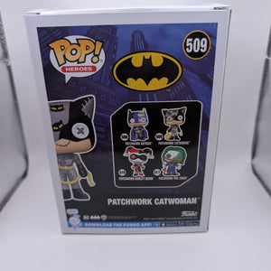 DC Comics Batman Patchwork Catwoman Funko POP! Vinyl 509 FRENLY BRICKS - Open 7 Days