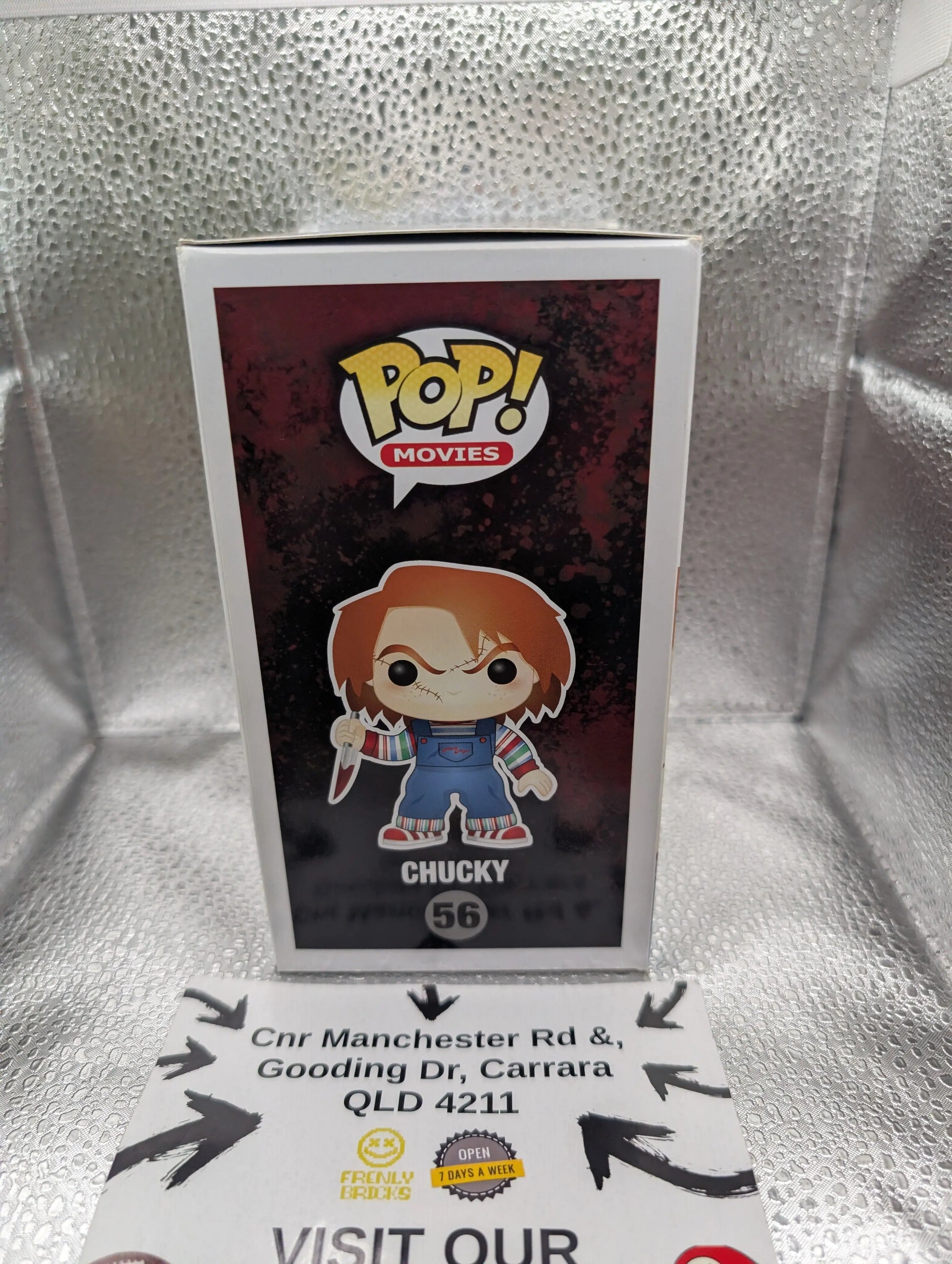 CHUCKY # 56 Childs Play 2 Funko Pop Vinyl Figure Movies FRENLY BRICKS - Open 7 Days