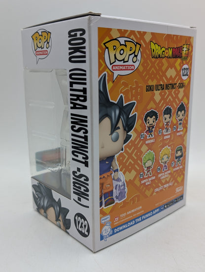 Funko Pop! Dragon Ball Goku Ultra Instinct Sign #1232 2022 Fall NYCC