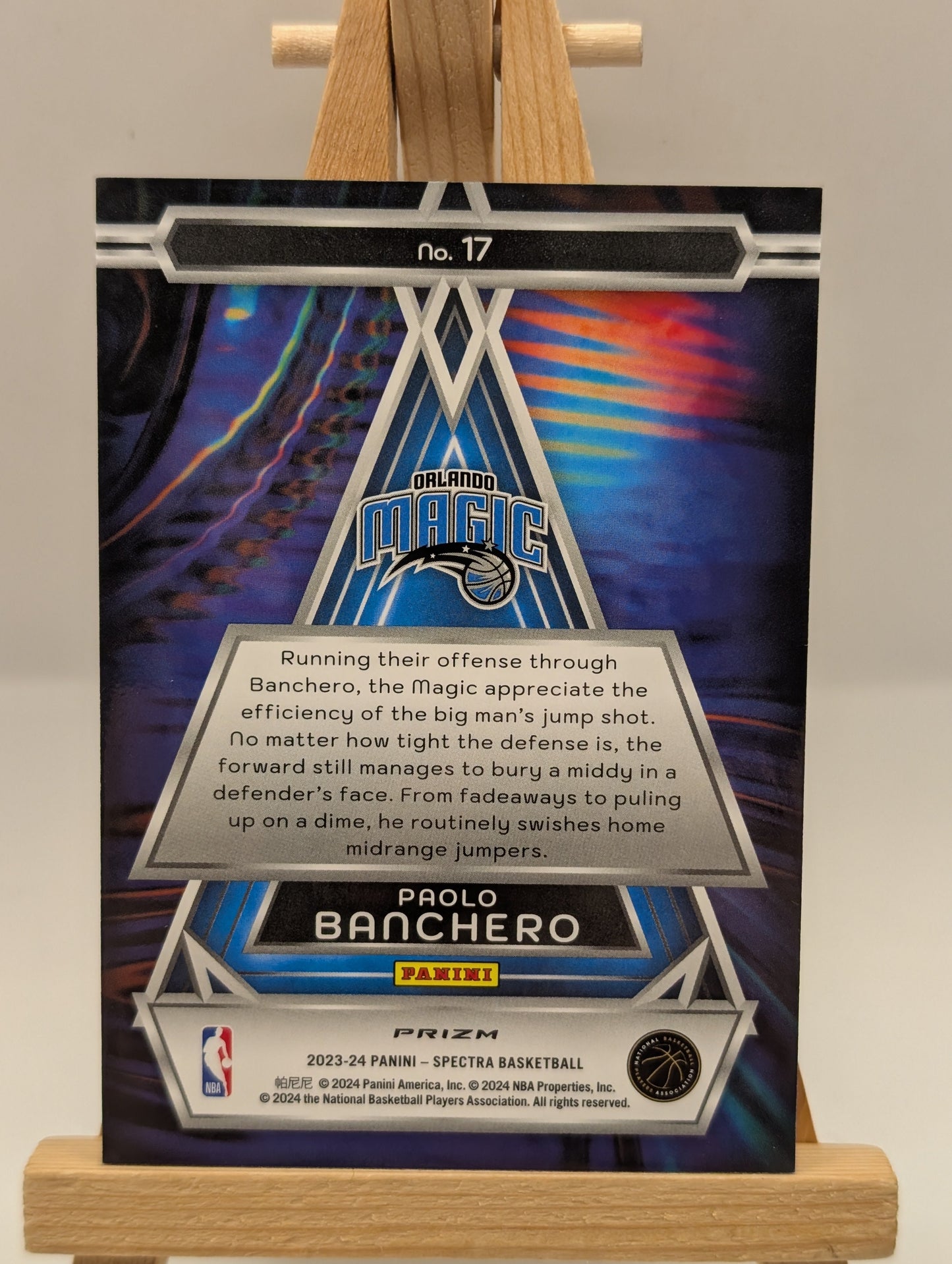 PAOLO BANCHERO SSP Full Capacity Case Hit Prizm 2023-24 Spectra Basketball #17 FRENLY BRICKS - Open 7 Days