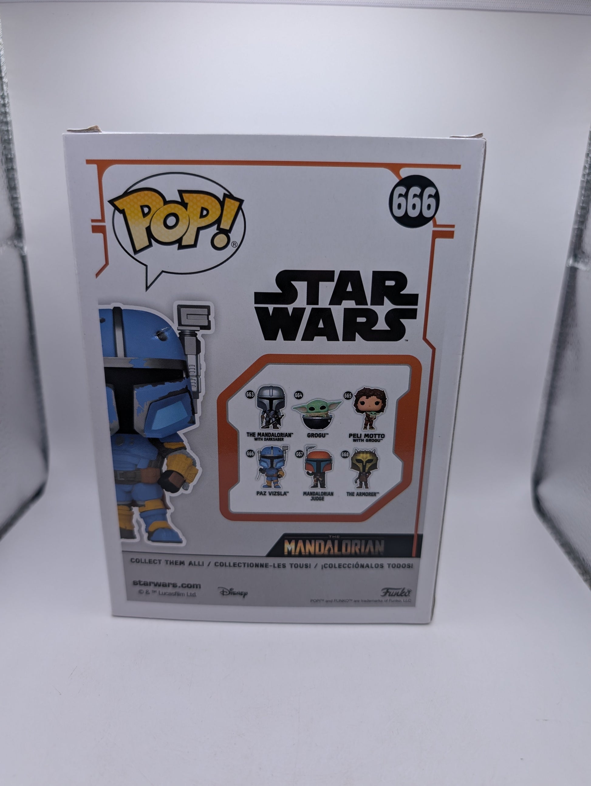Star Wars: The Mandalorian - Paz Vizsla Pop! Vinyl Figure #666 FRENLY BRICKS - Open 7 Days