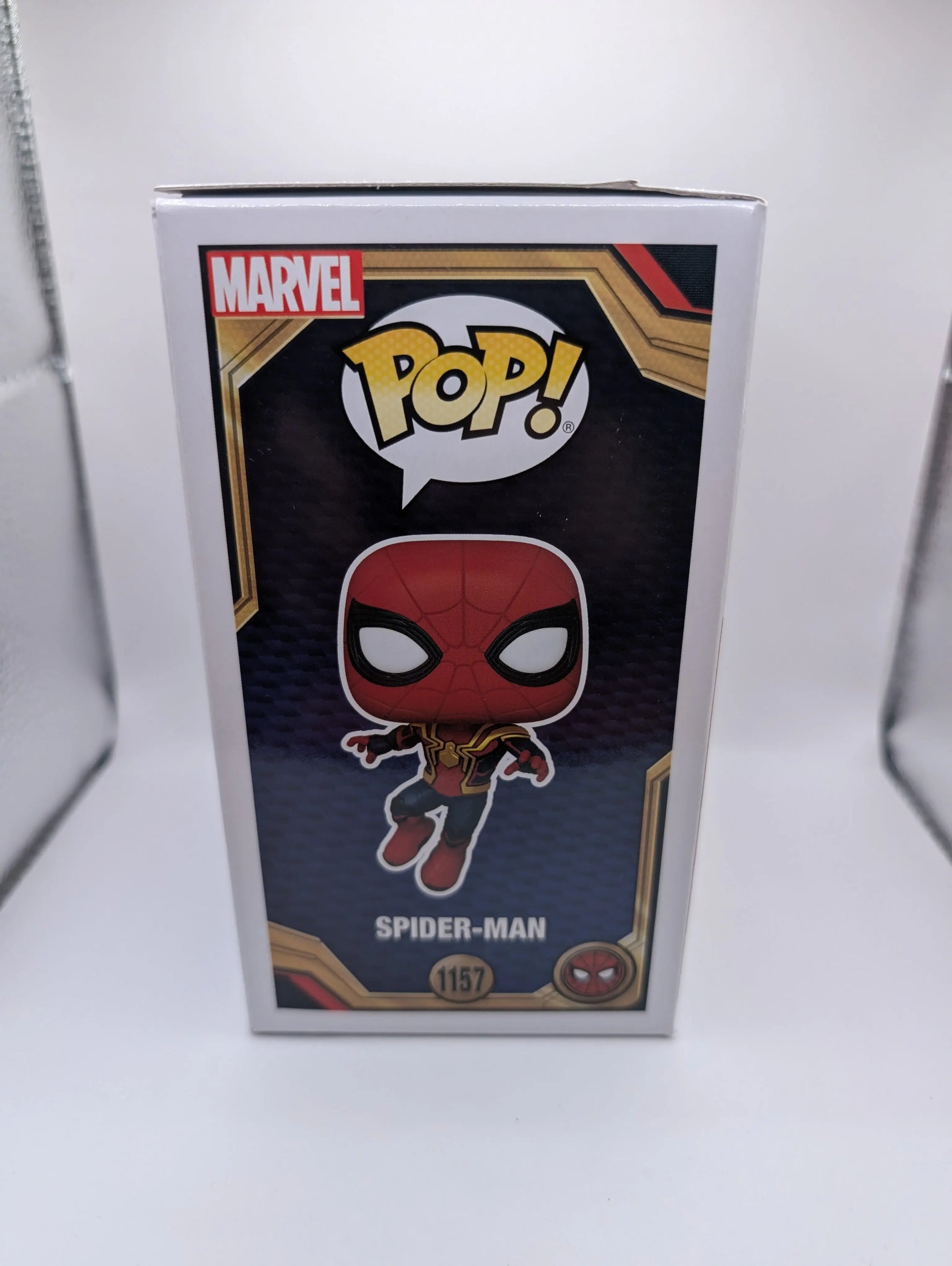 Marvel Funko Pop - Spider-Man (Leaping)- No Way Home - No. 1157 FRENLY BRICKS - Open 7 Days